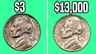 10 Nickel Coins That are Super Rare  Valuable Jefferson Nickels [upl. by Malanie]