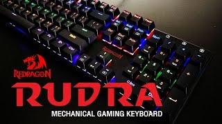 Redragon Rudra K565 Mechanical Keyboard [upl. by Eatnahc]