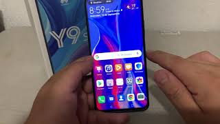 Como activar la grabación de pantalla en dispositivos huawei Y9S [upl. by Eimmit]