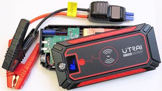 Utrai 2500A Car Jump Starter  unboxing and teardown [upl. by Guimond]