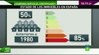 ¿En qué consiste el certificado de eficiencia energética [upl. by Rubio]