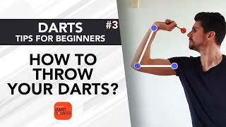 How To Throw Your Darts  Darts Tips for Beginners 3 [upl. by Rabiah]