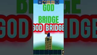 How to God Bridge in Minecraft PETutorial [upl. by Rennug770]