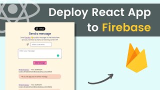 Deploy React App to Firebase Hosting 2022 [upl. by Marlea608]