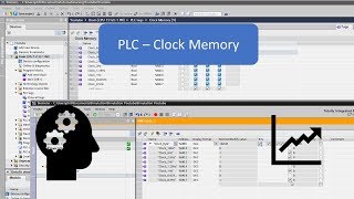 TIA Portal Clock Memory Toggling Frequencies  Flashing [upl. by Attalie]