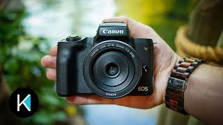 Canon EOS M50 Review  BEST MIRRORLESS CANON SO FAR [upl. by Pollak698]