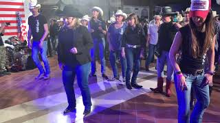 COWBOY Line Dance  Dance amp Teach [upl. by Anirdua772]