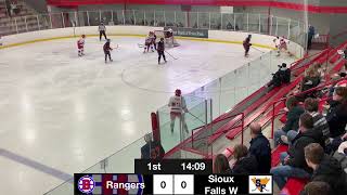 Brookings Rangers Varsity vs Sioux Falls West 12724 [upl. by Liek866]