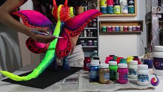 Cómo pintar un alebrije [upl. by Dav]