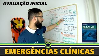 ATENDIMENTO INICIAL ÀS EMERGÊNCIAS CLÍNICAS  ALGORITMO DO AMLS [upl. by Harlie]