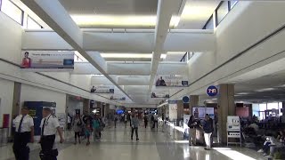 An HD Tour of LAX Los Angeles International Airport Terminals 4 5 6 7 and 8 [upl. by Yttisahc450]