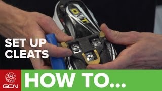 How To Set Up Cleats For Clipless Pedals [upl. by Dowd132]