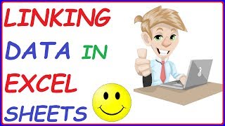 Linking Data in Excel from One Sheet to Another  How to Link Excel Sheets Together [upl. by Zosi]