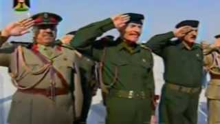 Old Iraq National Anthem 19792003 Military Salute [upl. by Newfeld115]