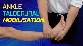 Ankle Mobilisation with Movement and Belt [upl. by Rubio69]