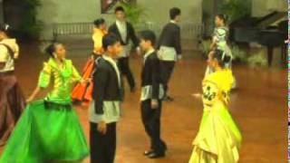 RIGODON DE HONOR FilipinoSpanish Quadrille Folk Dance Introduced by the French People [upl. by Einnor]