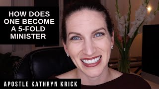 How Does One Become a FiveFold Minister  Apostle Kathryn Krick [upl. by Korwin]