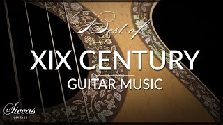 The Best of XIXth Century Guitar Music  Paganini Regondi Giuliani Legnani Sor Mertz [upl. by Amlev]