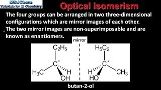 S327 Optical isomerism part 1 HL [upl. by Giacopo510]