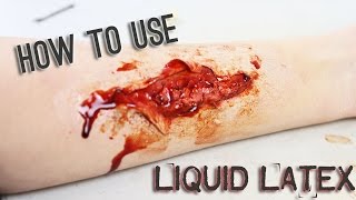 How to Use Liquid Latex [upl. by Meg]