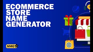 Online Store Name Ideas  Ecommerce Store Name Generator [upl. by Ajroj257]