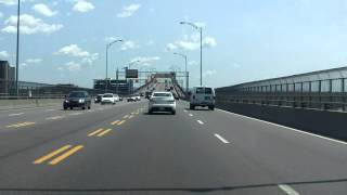 Jacques Cartier Bridge eastbound [upl. by Attennyl93]