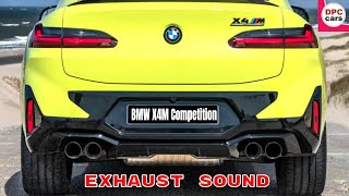 New 2022 BMW X4 M Exhaust Sound [upl. by Jeddy]