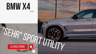 BMW X4 Quick Review 2023 [upl. by Aehtorod]