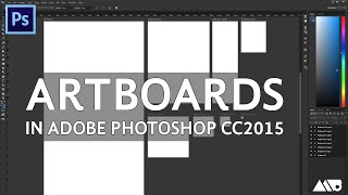 How to Create Artboards in Adobe Photoshop Tutorial [upl. by Esoryram620]