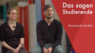 quotDas sagen die Studierendenquot  Romanische Studien BA studieren [upl. by Amirak636]