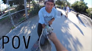 First Time at the Skatepark  POV [upl. by Leopoldine910]