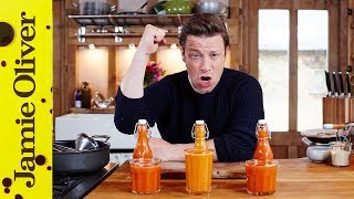 How to make Chilli Sauce  Jamie Oliver [upl. by Lebasiram946]