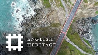 Postcard from Tintagel Castle Cornwall  England Drone Footage [upl. by Cecilia]