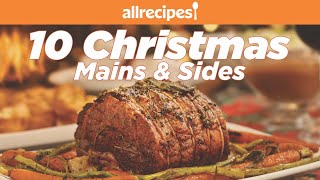 10 Easy Christmas Dinner and Side Dish Recipes  Allrecipes [upl. by Htenaj283]