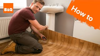 How to lay sheet vinyl flooring [upl. by Plunkett]