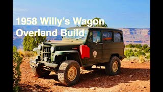 1958 Willys Wagon Overland Build KCandtheOverlanders [upl. by Silvers319]