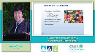 GI Dysmotility in Dysautonomia amp Autoimmune Gastroparesis [upl. by Andersen92]