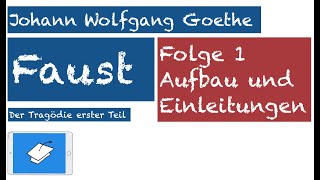 Goethe Faust I Aufbau Vorspiele Einleitungen [upl. by Akisey]