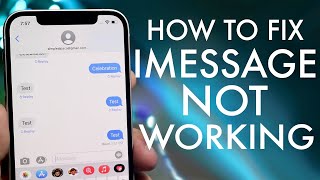 How To FIX iMessages Not Sending Fix iMessage Not Working [upl. by Lopes]