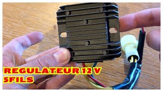 🔧TUTO 🔧 TRANSFORMATEUR  REGULATEUR 12V 🔵 [upl. by Annovoj]