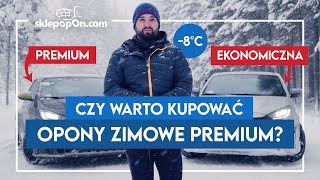 Porównanie opony zimowej PREMIUM vs EKONOMICZNA KTO ZWYCIĘŻYŁ [upl. by Isidro951]