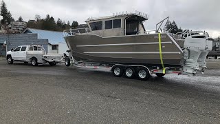 Allied Boats 30’ WildCat allwelded aluminum catamaran [upl. by Fern]