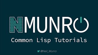 Common Lisp Tutorial 8a Functional Programming Map function [upl. by Porcia513]