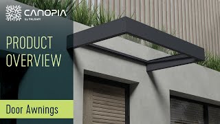 DIY Door Awnings  A Wide Range of Designs  Palram  Canopia [upl. by Huntley]