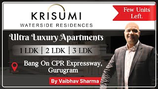 Krisumi Waterside Residences Sector 36A Gurgaon [upl. by Lemcke33]