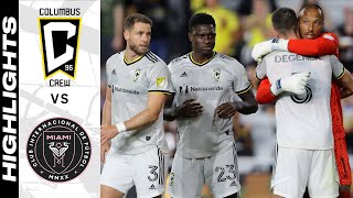 Columbus Crew vs Inter Miami CF  Leagues Cup  Insane Comeback  August 13 2024 [upl. by Noraha]