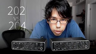 Comparing the Behringer UPHORIA UMC202HD vs UMC204HD audio interface works on Linux too [upl. by Lelia]