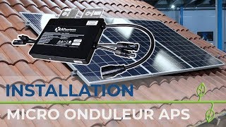 Installer des microonduleurs APsystems YC500i [upl. by Devlen]