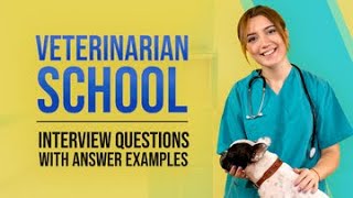 5 Veterinarian School Interview Questions with Answer Examples [upl. by Adahsar866]