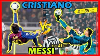 ▶️️CRISTIANO vs MESSI  Duelo de Chalacas Chilenas [upl. by Ailecnarf]